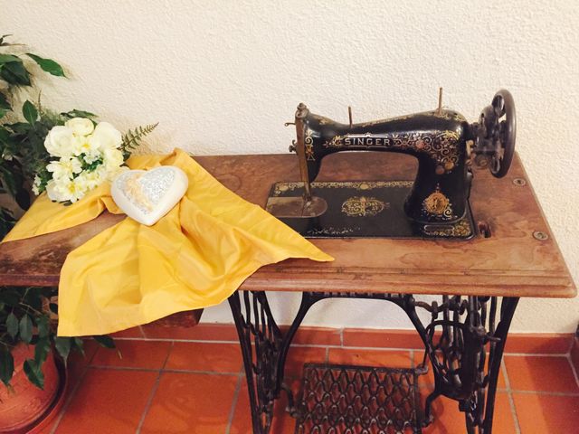 Old Singer sewing machine