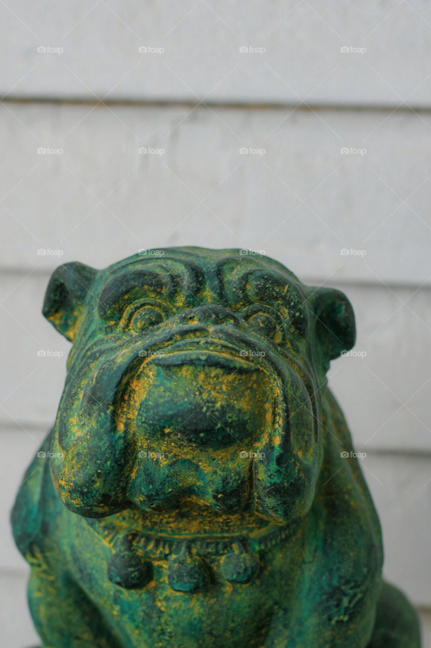 We’re obsessed with Bulldogs and bulldog statues! French and English bulldogs are our most favorite! 