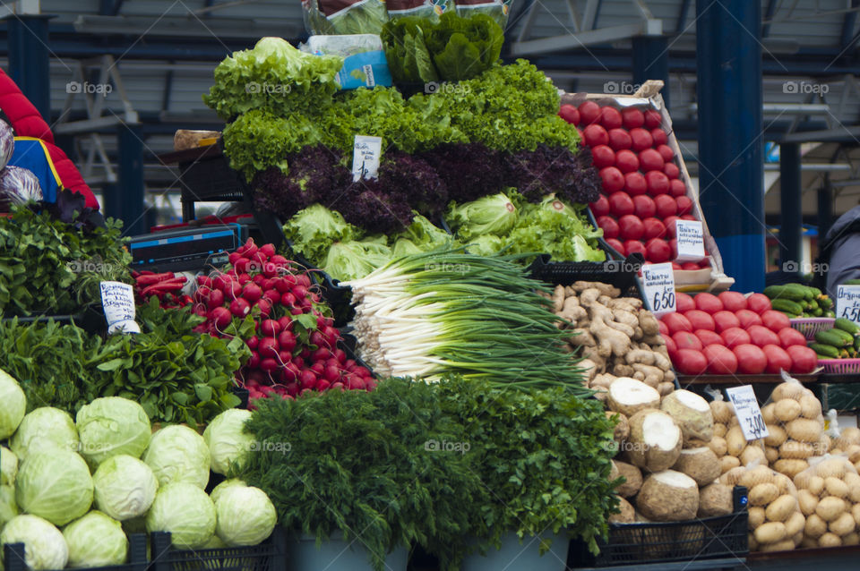 fresh vegetables