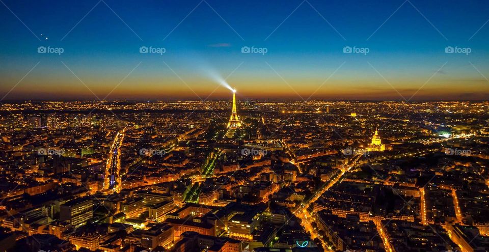 Sunset Paris 