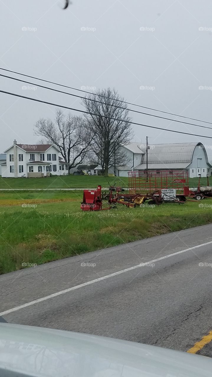 Amish farm