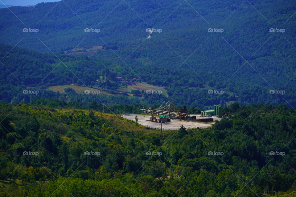 summer view of landscape 