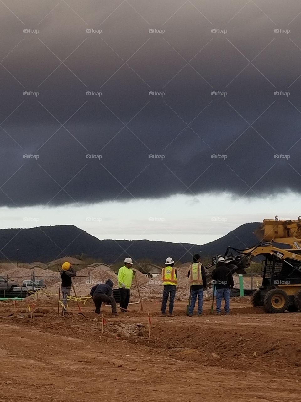 Arizona workers construction
