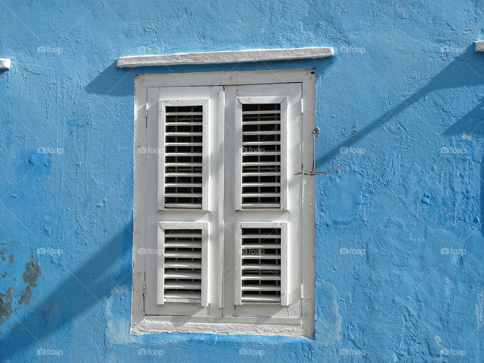 Blue wall