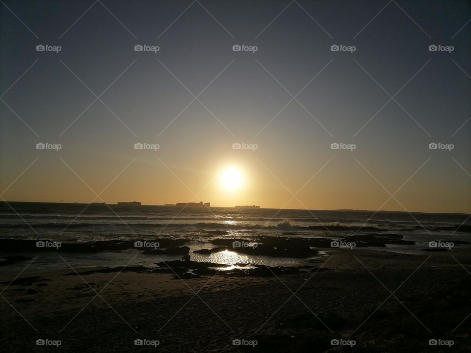 Upload your photo of the week - Bloubergstrand sunset