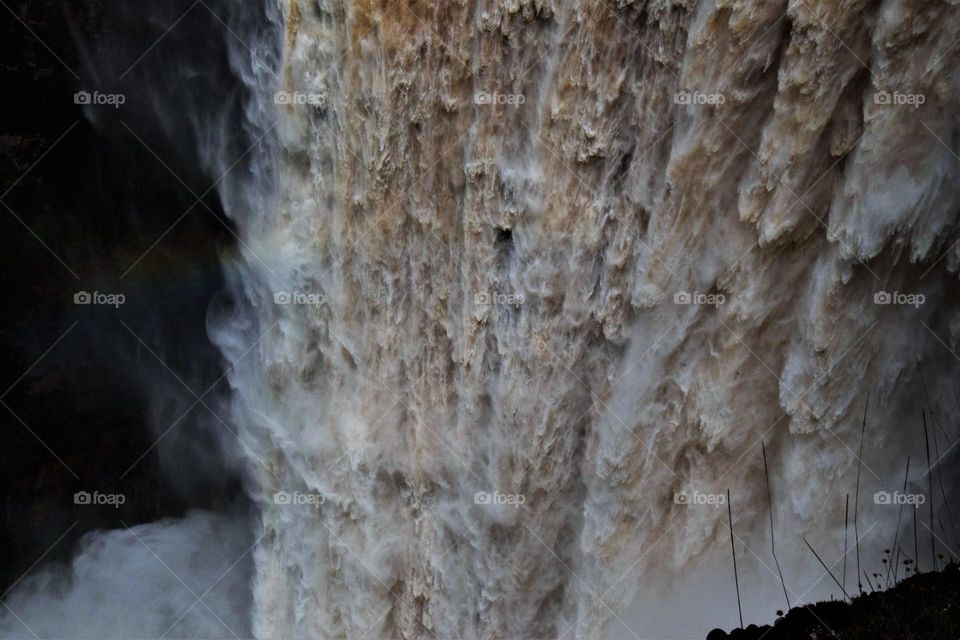 Powerful waterfall