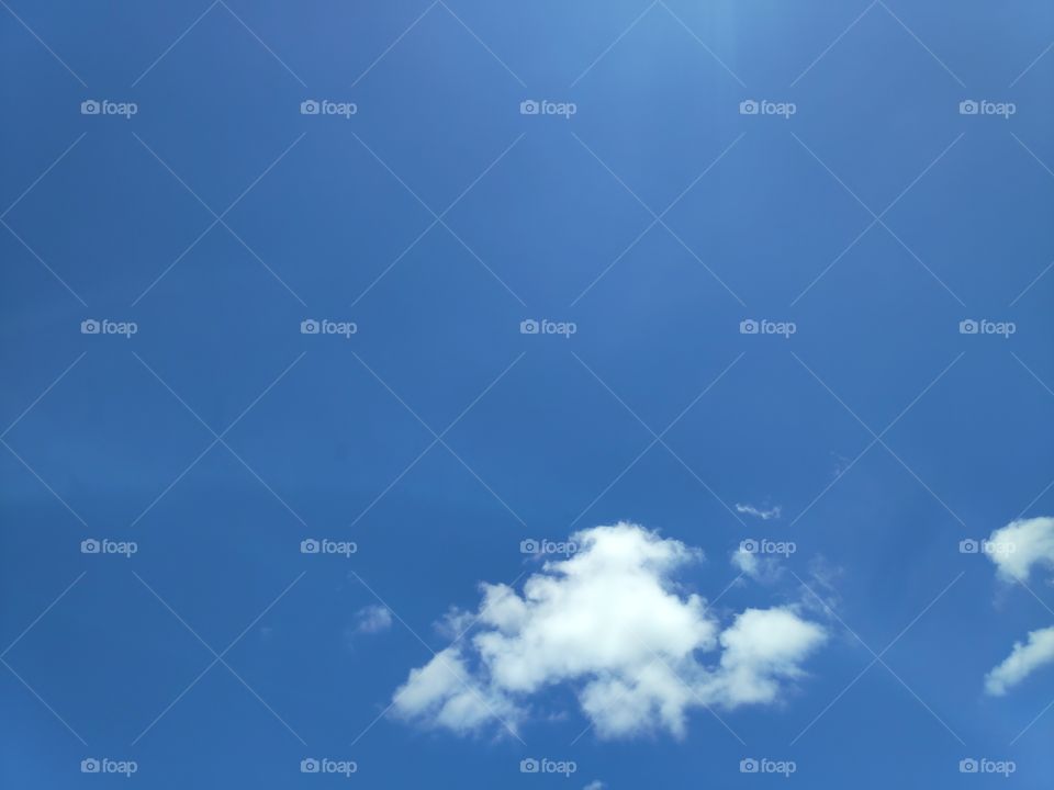a image of blue sky