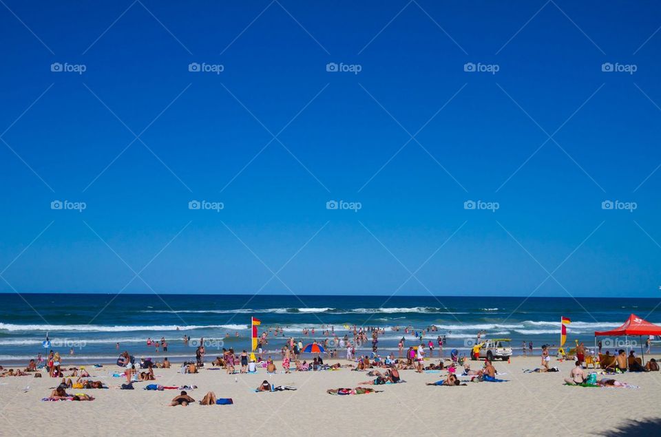 Summer at the beach