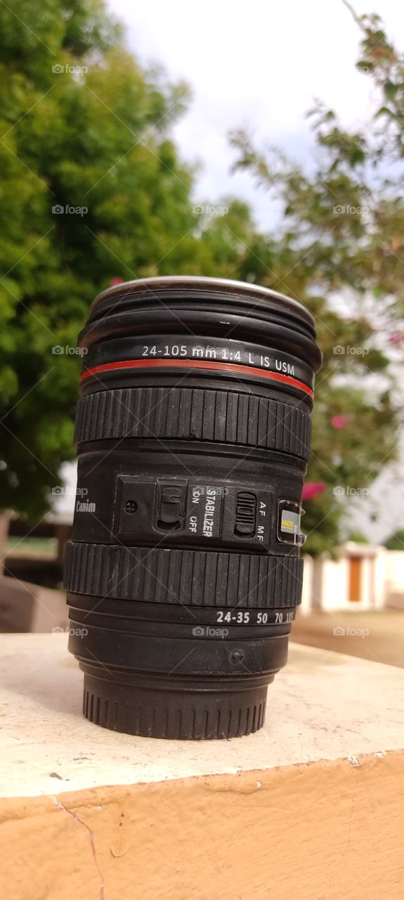 lenses coffee mag design by camin