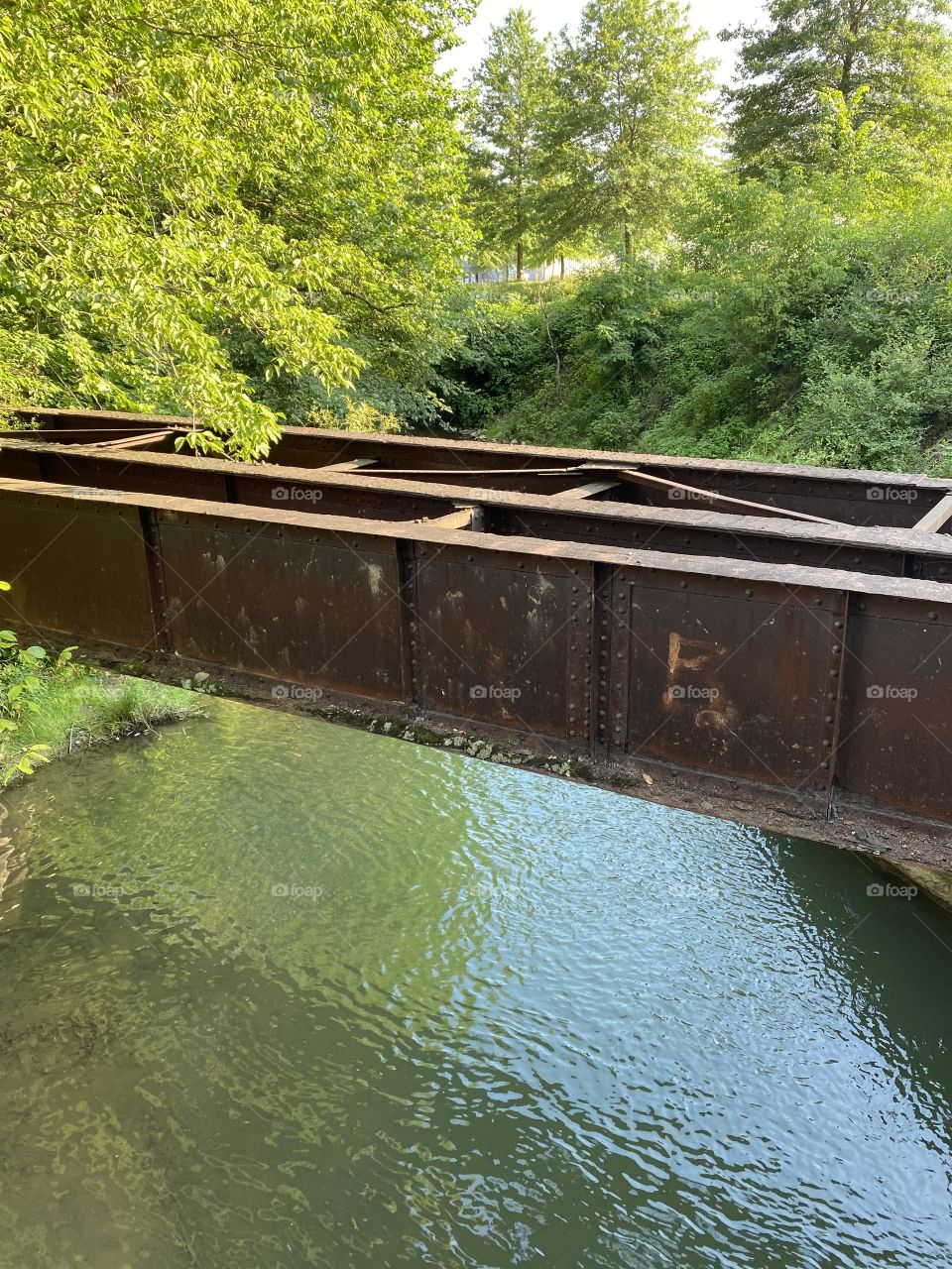 Abandoned bridge to no where 