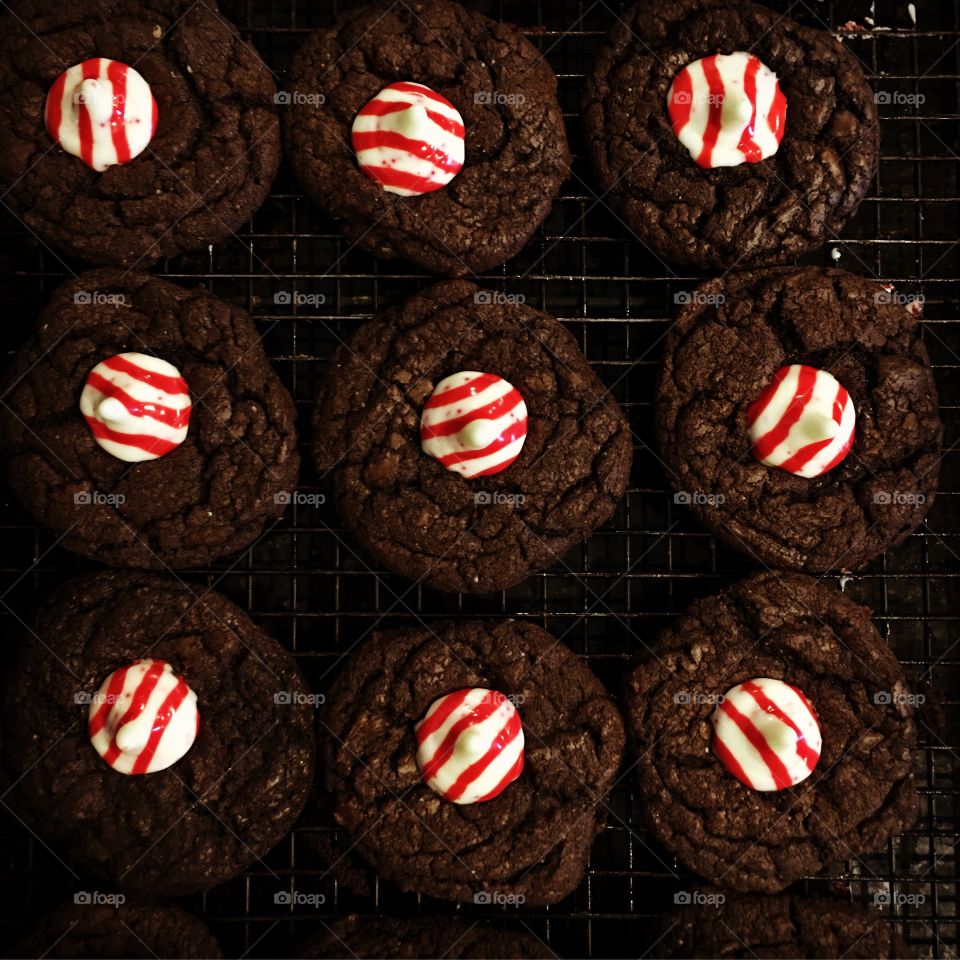  Chocolate Peppermint Cookies for Christmas 