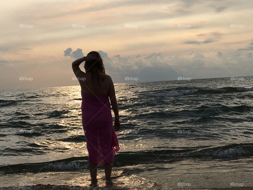 Lake Michigan sunset