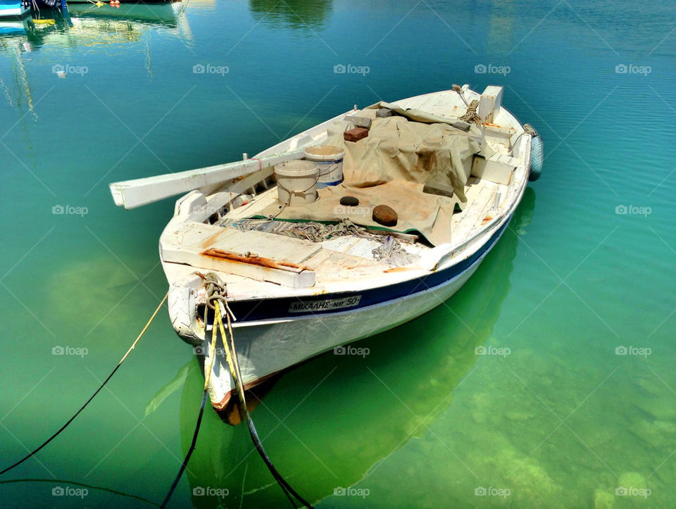 On the boat