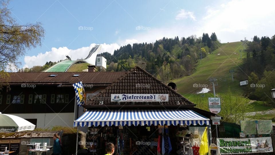 Kauf Stand . in den Alpen toller Stand