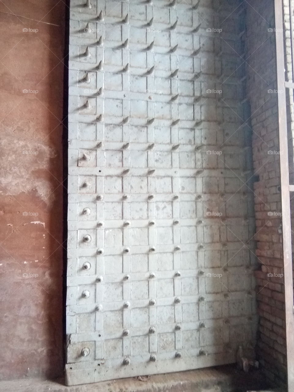 main gate of ancient fort of Bathinda city- a monument protected by Govt Of India- inner part