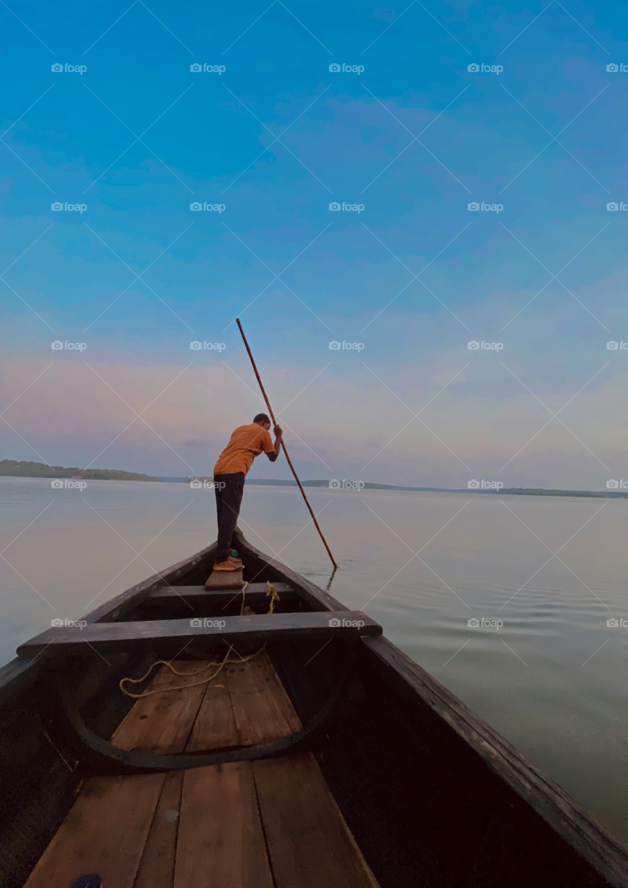 There can be only one Captain to a ship.  Nature Portrait 