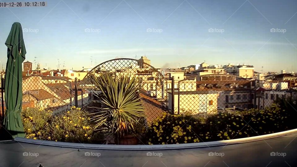 Milan Rooftop View Live Cam