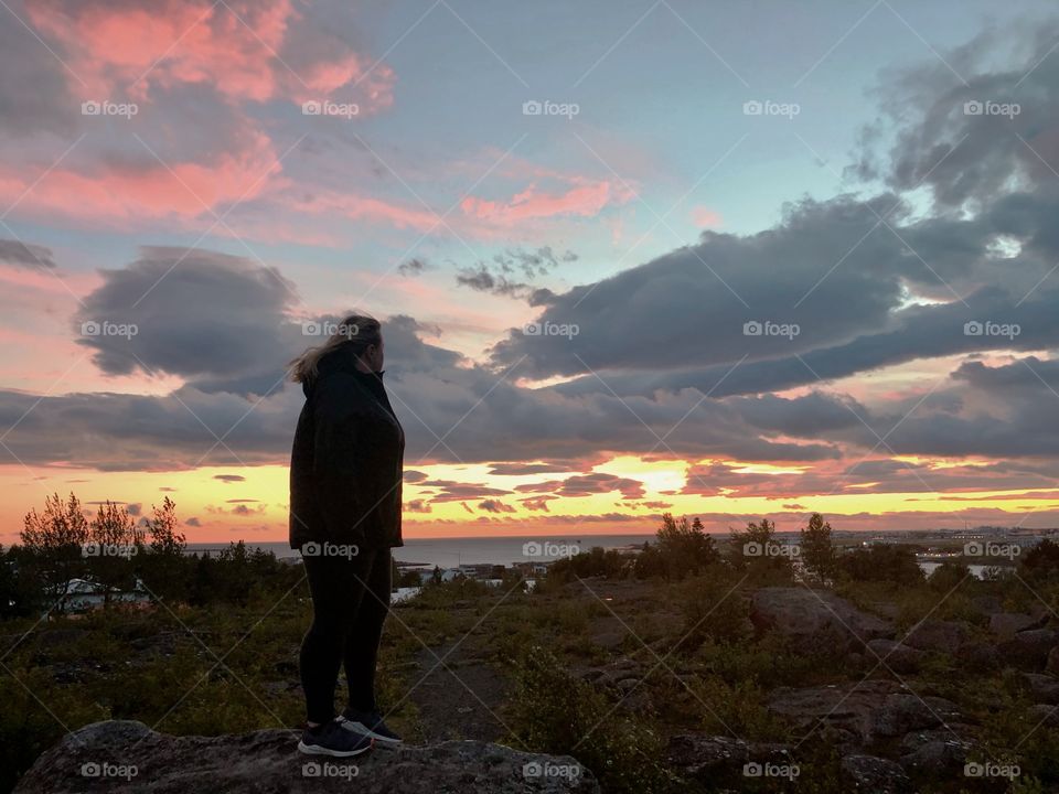 Silent observer, that’s the appropriate response to stunning beauty.  To become one with the beauty outside as well as in.