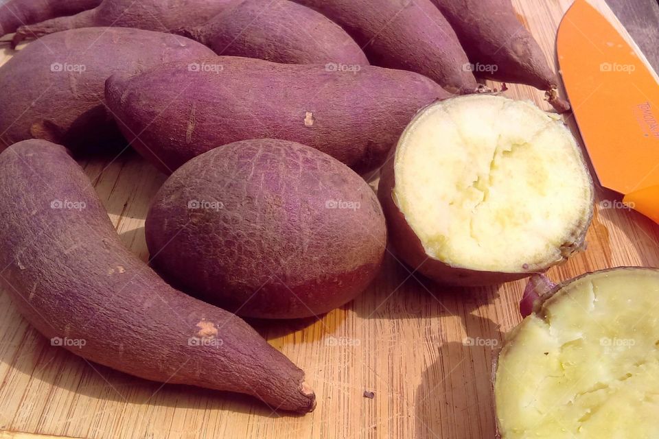 Murasaki sweet potatoes