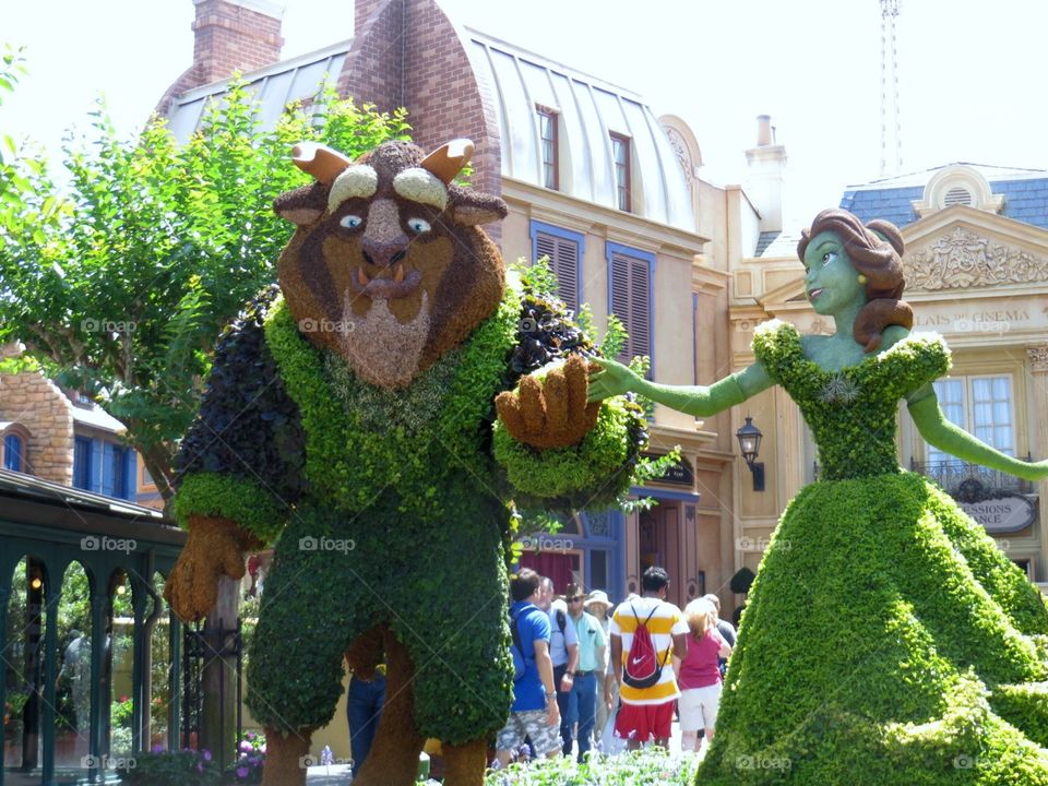 Beauty and the beast flower festival 