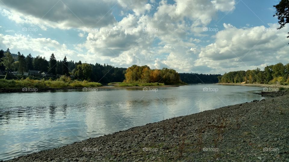 Water, Lake, No Person, River, Landscape