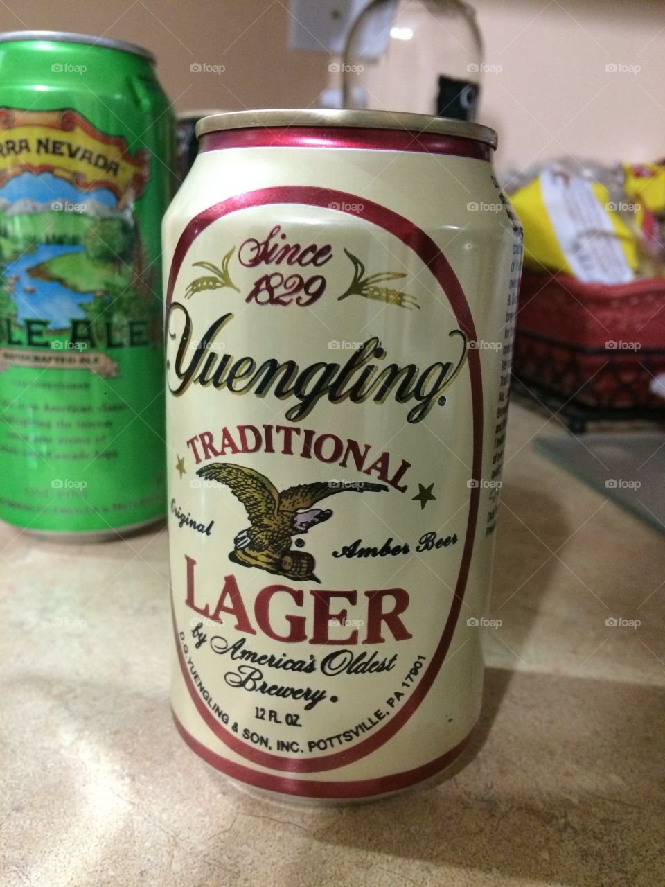 Yuengling beer! 
