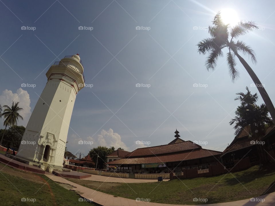 Old Mosque in Serang, Banten, Indonesia