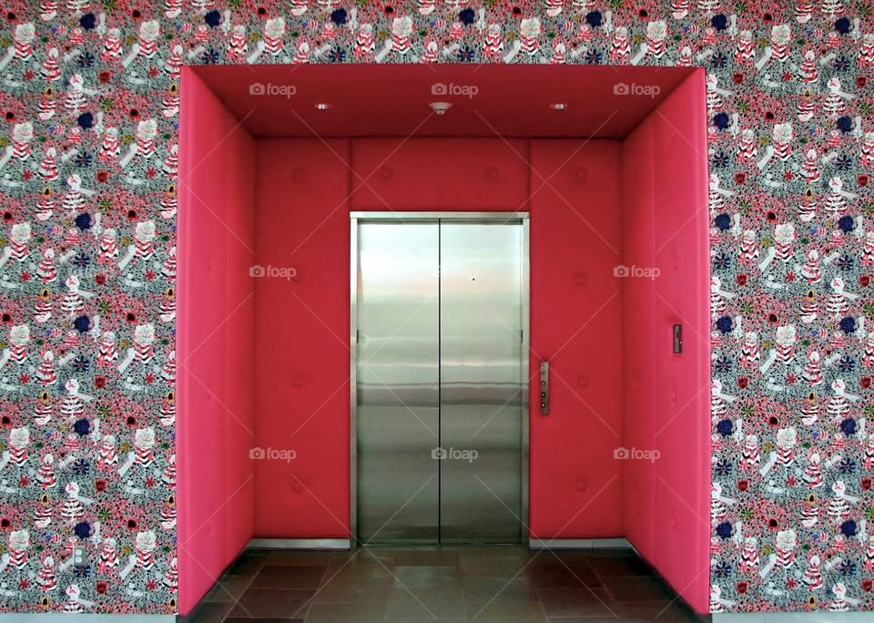 Savannah art school elevator door