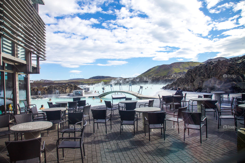 Blue Lagoon on Iceland. 