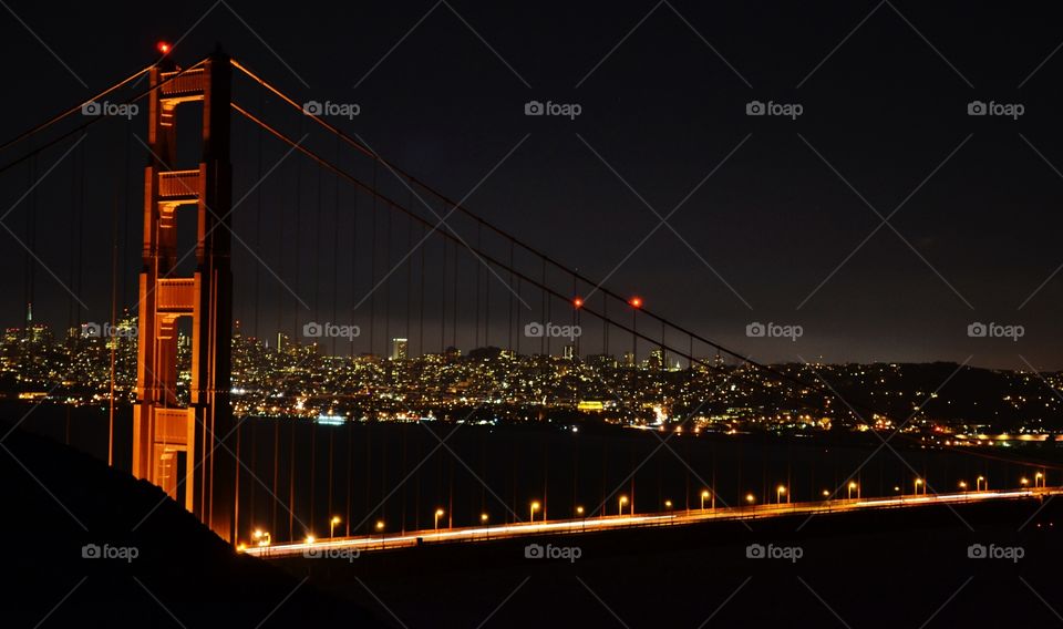 Golden Gate Bridge at Night