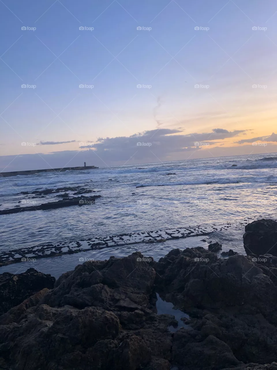 Almost sunset in Porto