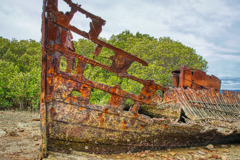 Garden Island ships graveyard