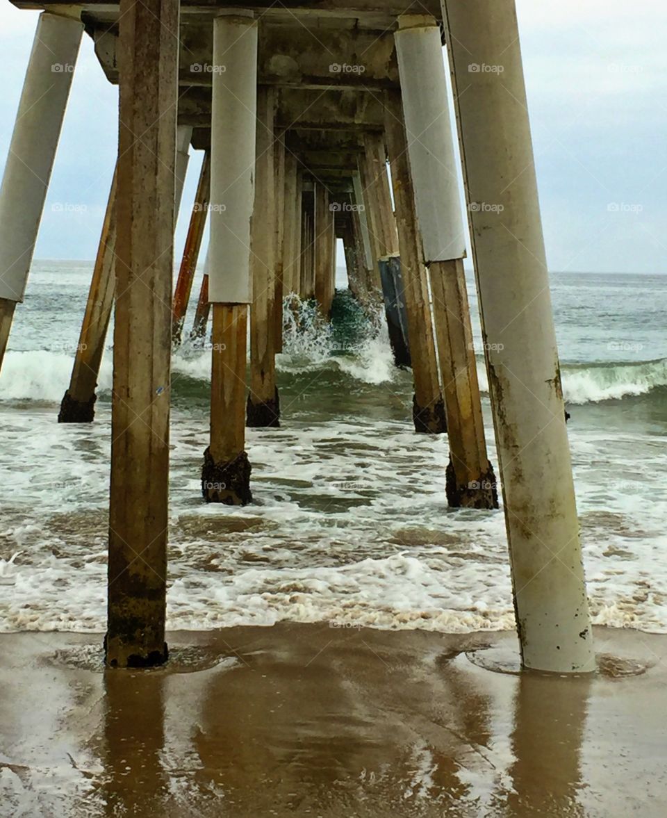 Under the pier