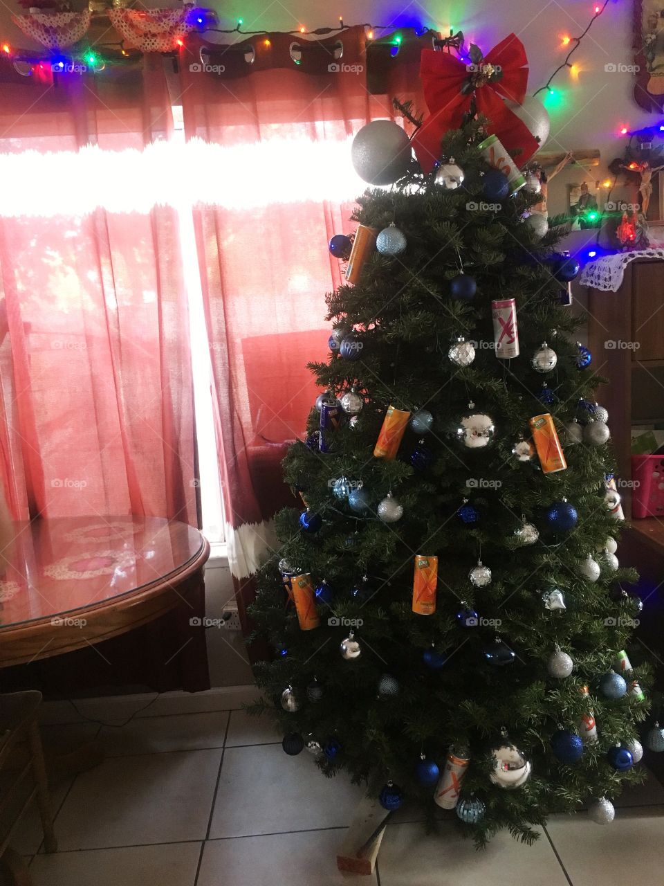 Lindo árbol navideño
