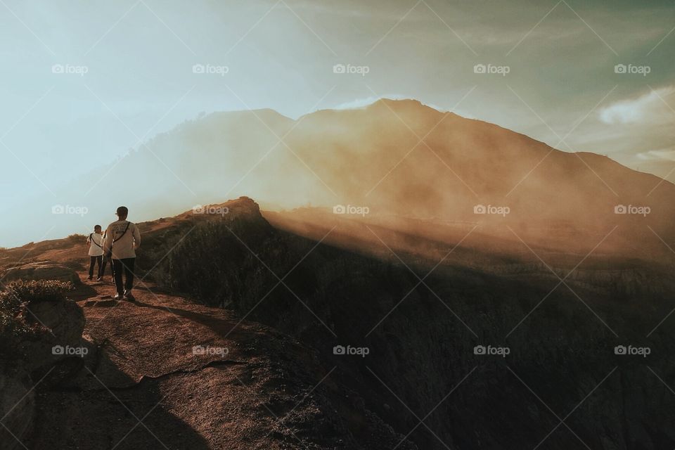 Ijen crater