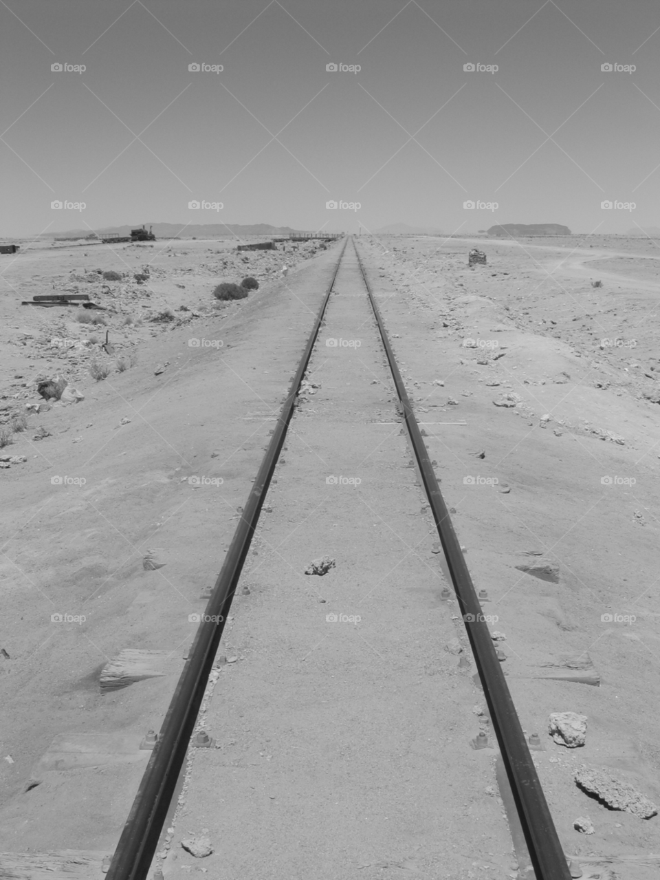 white black railway long by Kamisaraki