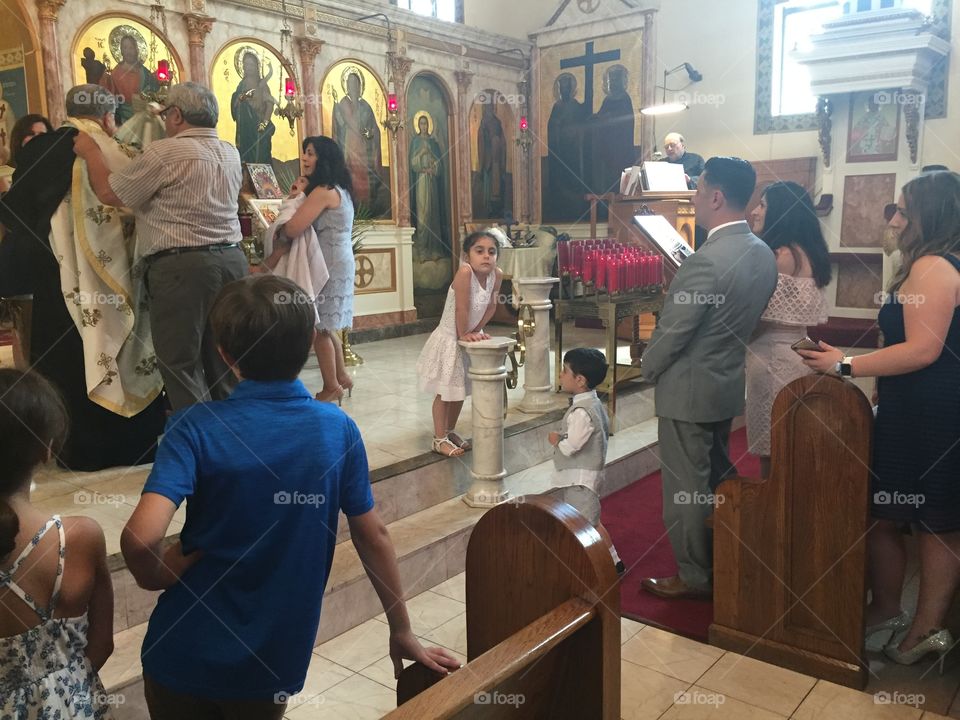 Greek Baptism 