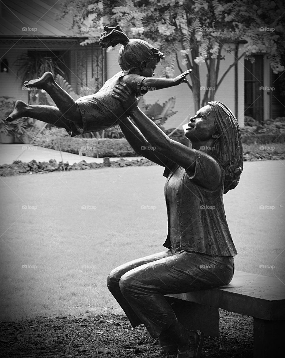 A heart, once Touched: Whether you are a mother, lost your baby, or were not able to have one, the raw emotion you feel as you look upon this bronze statue is undeniable. Drawing up memories of a bond that can never be broken; the perfect bittersweet