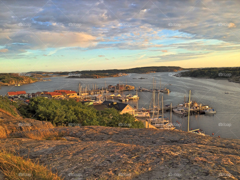 sweden coast hdr harbor by josef.mexicanson