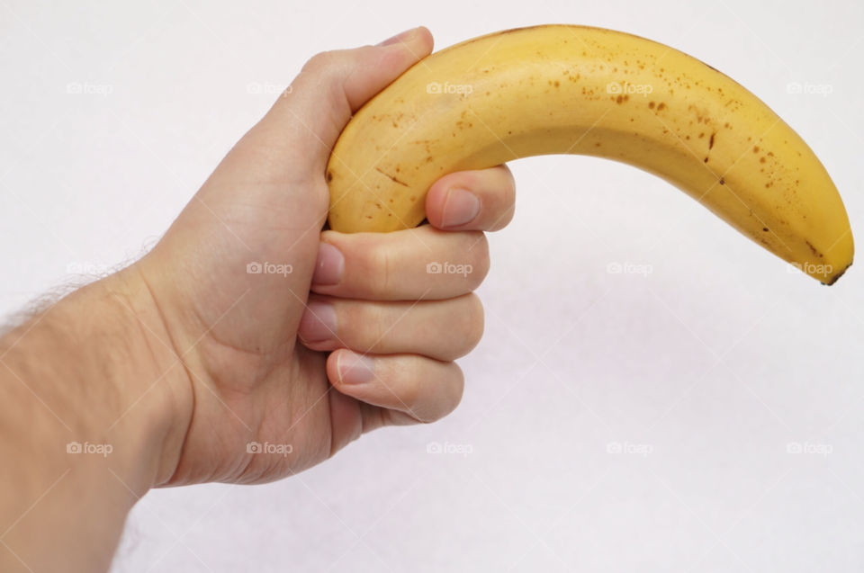 hand fruit banana k by lexlebeur