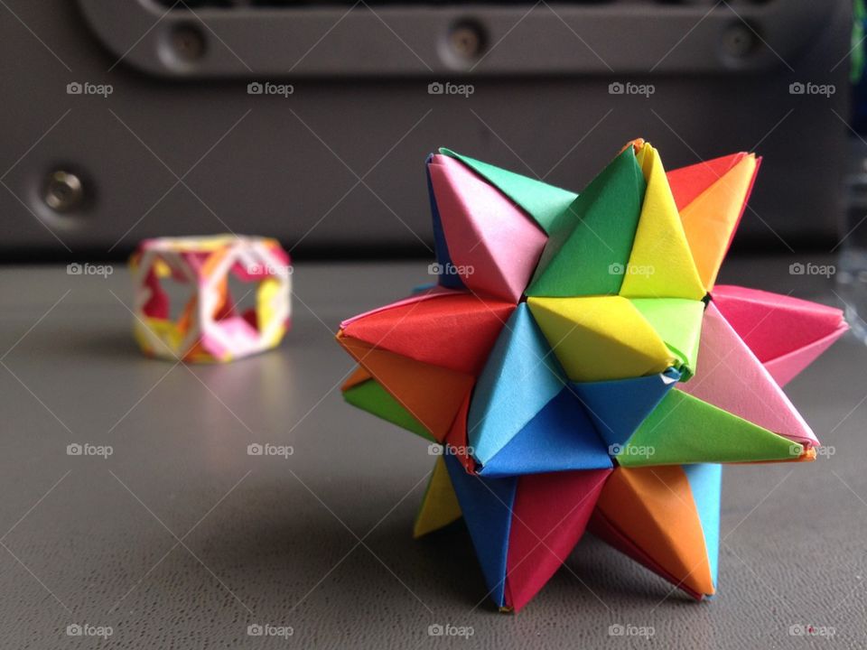 Origami models