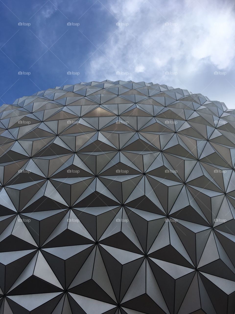 Epcot Ball at Disney World in Orlando, Florida
