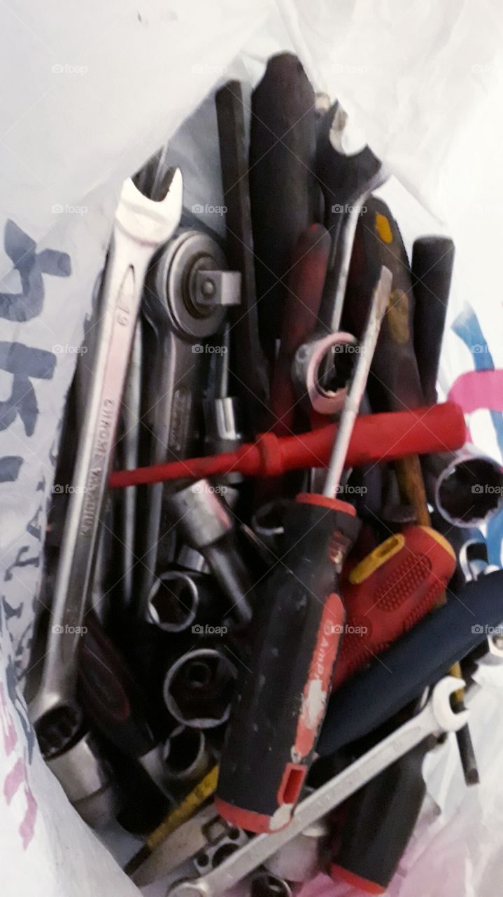 garage tools. tools