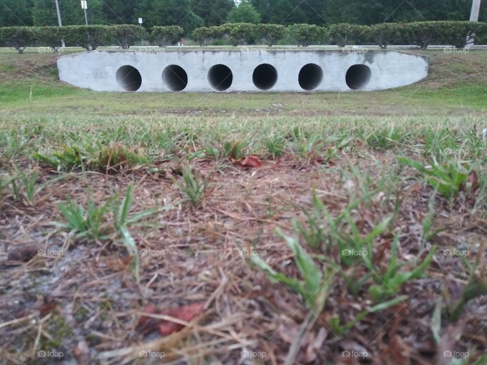 Drainage tunnels