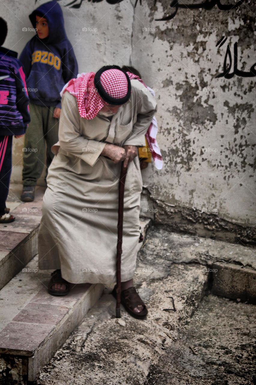 jordanian old man