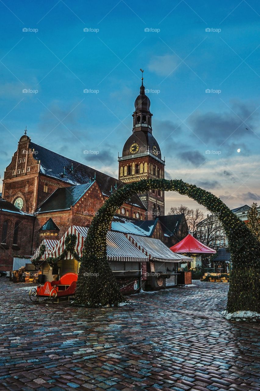 Christmas market, Riga