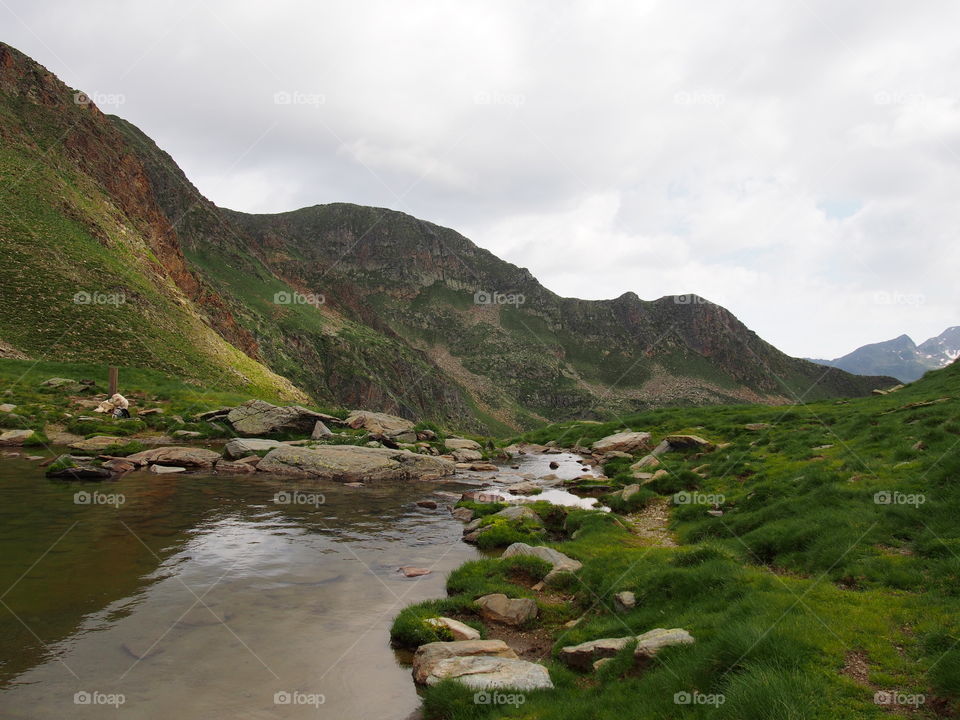 River in the mountains of Catalonia