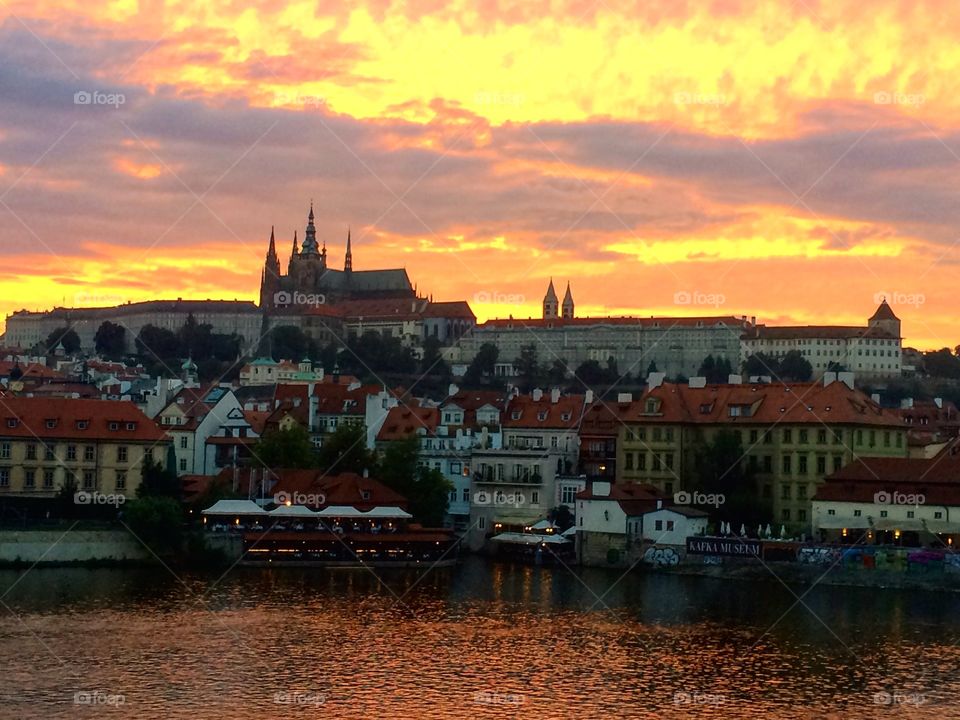 Sunset - Prague