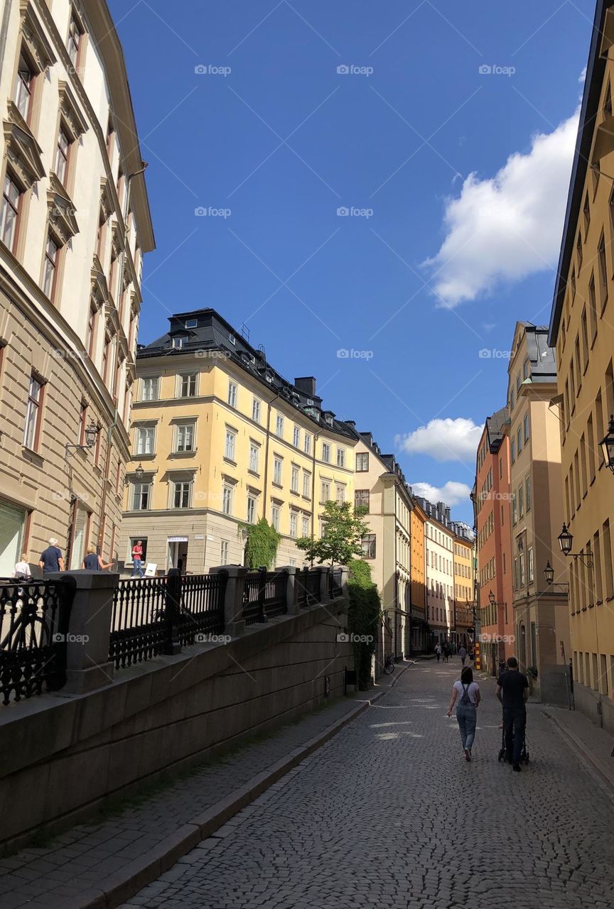 City vacation in old town Stockholm