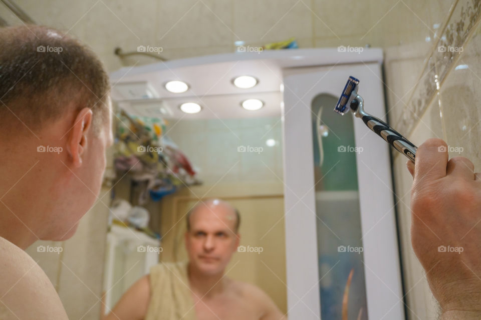 the ritual of shaving